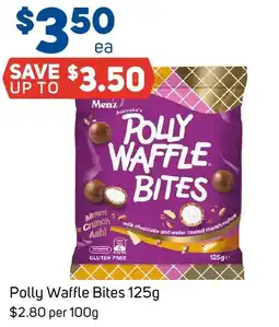 Foodland Polly waffle bites offer