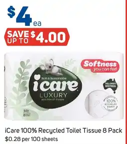 Foodland iCare Recycled Toilet offer