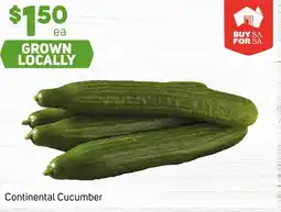Foodland Continental Cucumber offer