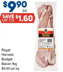 Foodland Royal Harvest Budget Bacon offer