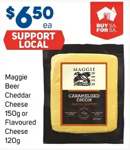 Foodland Maggie Beer Cheddar Cheese or Flavoured Cheese offer