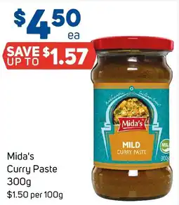 Foodland Mida's Curry Paste offer