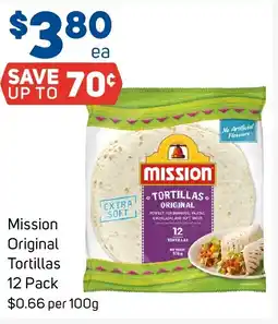 Foodland Mission Original Tortillas offer