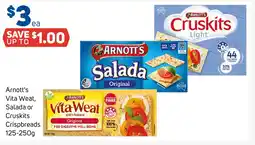 Foodland Arnott's Vita Weat, Salada or Cruskits Crispbreads offer