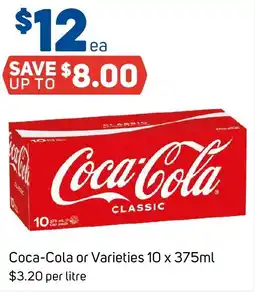 Foodland Coca-Cola or Varieties offer