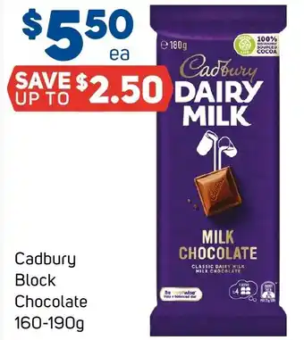 Cadbury Block Chocolate