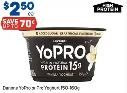 Foodland Danone YoPro or Pro Yoghurt offer