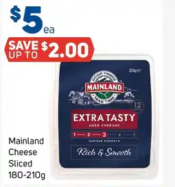 Foodland Mainland Cheese Sliced offer