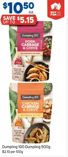 Foodland Dumpling 100 offer