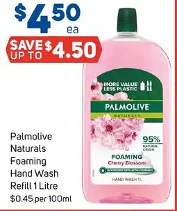 Foodland Palmolive Naturals Foaming Hand Wash Refill offer
