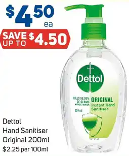 Foodland Dettol Hand Sanitiser Original offer