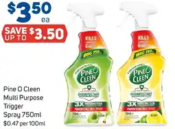Foodland Pine O Cleen Multi Purpose Trigger Spray offer