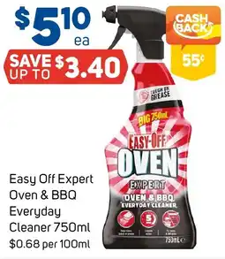 Foodland Easy Off Expert Oven & BBQ Everyday Cleaner offer