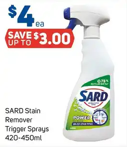 Foodland SARD Stain Remover Trigger Sprays offer