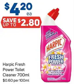 Foodland Harpic Fresh Power Toilet Cleaner offer