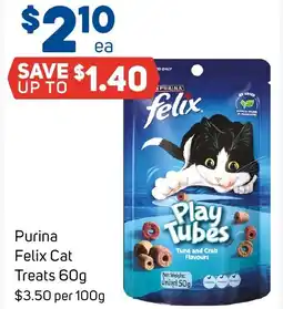Foodland Purina Felix Cat Treats offer