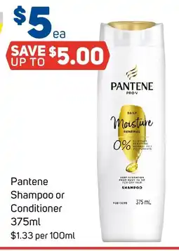Foodland Pantene Shampoo or Conditioner offer
