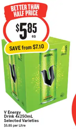 IGA V Energy Drink offer