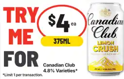 IGA Canadian Club offer