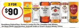 IGA Bundaberg Original Rum, Gordon's London Dry Gin etc. offer