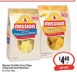 IGA Mission Tortilla Corn Chips offer