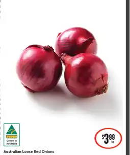 IGA Australian loose red onions offer