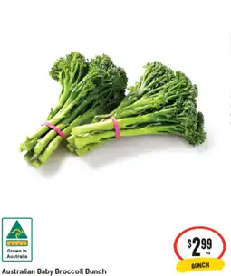 IGA Australian baby broccoli bunch offer
