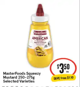 IGA Masterfoods squeezy mustard offer