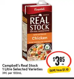IGA Campbell's real stock offer