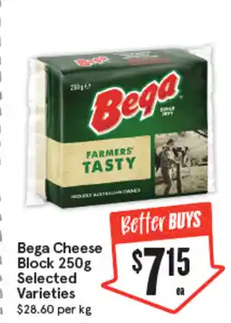 IGA Bega Cheese Block offer