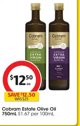 Coles Cobram estate olive oil offer
