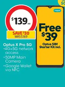 Coles Optus x pro 5g offer