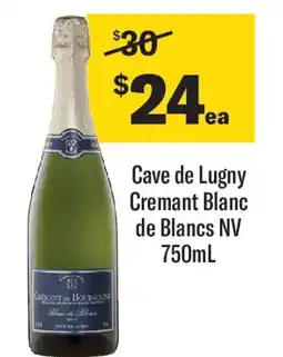 Coles Cave de lugny cremant blanc de blancs nv offer