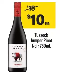 Coles Tussock Jumper Pinot Noir offer