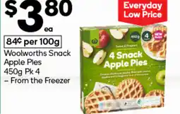 Woolworths Woolworths snack apple pies offer