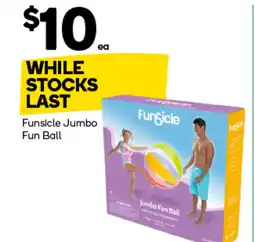 Woolworths Funsicle jumbo fun ball offer