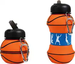 Toymate Basketball Collapsible Water Bottle offer