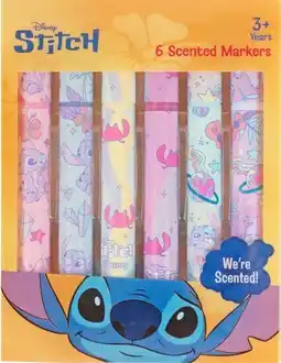 Toymate Disney Stitch Scented Markers Assorted offer