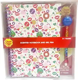 Toymate Chupa Chups Scented Notebook & Pen Set offer