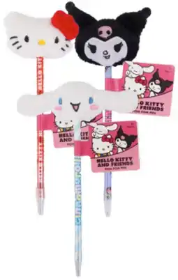 Toymate Hello Kitty & Friends Pom Pom Pens Assorted offer
