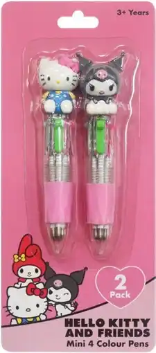 Toymate Hello Kitty & Friends Mini Four Colour Pens offer