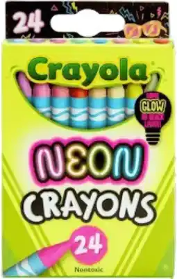 Toymate Crayola Neon Crayons offer