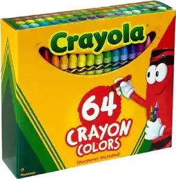Toymate Crayola 64 Crayon Box offer