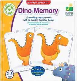 Toymate My First Match It! Dino Memory Dinos offer