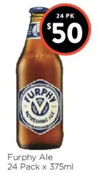 Foodworks Furphy Ale 24 Pack x 375ml offer