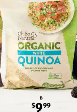 ALDI Organic Quinoa offer