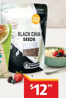 ALDI Black Chia Seeds offer