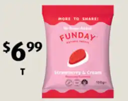ALDI Funday Natural Sweets offer