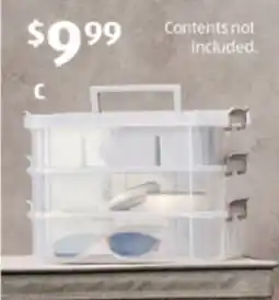 ALDI Stackable Storage Box with Handle offer