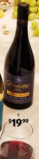 ALDI Blackstone Paddock Limited Release Tasmania Pinot Noir 2023 offer